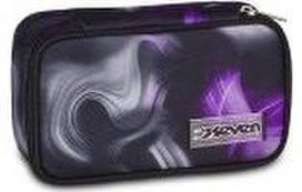 Penalas-dėžutė SEVEN Quick Case Jet Black, XL, užpildytas