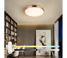 Immax NEO 07321L-LED su dimeriu lubinis šviestuvas NEO LITE SEMPLICI 36W/230V skersmuo 40 cm vario spalvos + su nuotoliniu pultu