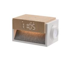 Immax 09114L - LED stalo lempa su žadintuvu ir įkrovimu CALM LED/1,2W/5V