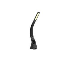 Immax 09110L - dimeriuojama LED stalinė lempa su belaidžiu įkrovimu MAGIC LED/5W/230V juoda