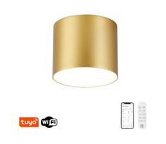 Immax NEO 07317L - LED dimeriuojamas lubinis šviestuvas RONDATE 18W/230V 11,5cm Wi‑Fi Tuya auksinis