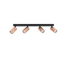 Immax 08303L - Taškinis šviestuvas PUNTO 4xGU10/9W/230V rožinio aukso