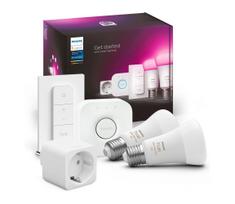 Pradinis rinkinys Philips Hue WHITE AND COLOR AMBIANCE 2xE27/9W/230V 2200-6500K