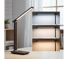Brilagi-LED Dimeriuojama stalinė lempa MODO LED/7W/230V 3000/4000/6500K ruda