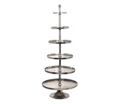Eglo 427652 - Servavimo stovas BABIRIK 206x79 cm sidabro spalvos
