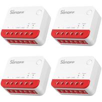 Sonoff išmanusis ZigBee roletų jungiklis MINI-ZBRBS 4PC, 100-240 V, 1 A, Zigbee 3.0, PC, -10°C iki 40°C