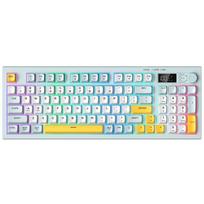 Onikuma G80 žaidimų klaviatūra G80, 94 klavišai, RGB apšvietimas, Bluetooth 5.0, 2.4 GHz, USB-C, 2000 mAh baterija
