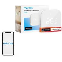 Meross Išmanusis termostatas MTS215MA-EU, ±0,5°C, 16A, 100-250V~, 0-40°C, Matter, Apple Home, Amazon Alexa, Google Home