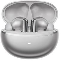 Qcy TWS ausinės HT18 Lite Titanium, Bluetooth 6.0, LDAC, ANC iki -56 dB, IPX5, 50h baterijos veikimo laikas
