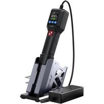 Fnirsi SAG-55 PLUS išmanus karšto oro pistoletas, 550 W, 100–450°C, 20 oro srauto lygių, automatinis miego režimas