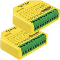 Shelly Plus RGBW PM LED juostos valdiklis, PlusRGBWPMx2, 12/24 VDC, 0-10 A, 20 grafikų, 4MB atmintis, 22 kHz PWM dažnis
