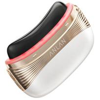Anlan 2-in-1 Veido ir Galvos Masažuoklis 02-AGSY53-02A, magnetiniai nerūdijančio plieno šeriai, USB-C, natūralus jade