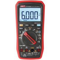 Uni-T Skaitmeninis multimetras UT17B MAX, 6000, 1000V, 10A, 60MΩ, 6000µF, -55°C iki 500°C, CAT III 600V