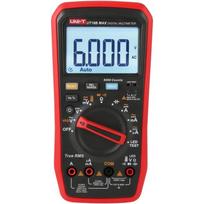 Uni-T Skaitmeninis multimetras UT18B MAX, 6000 ekranas, 1000 V AC/DC, 10 A AC/DC, temperatūra -55°C iki 500°C, LED diodų testas