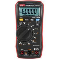 Uni-T UT117C Skaitmeninis multimetras, 600V AC/DC, 10A AC/DC, 60,000 max rodmuo, NCV, Bluetooth, 2m kritimo atsparumas