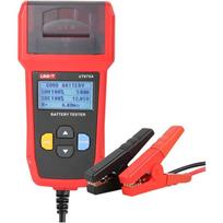 Uni-T Akumuliatorių testeris UT675A, 3–250 Ah, 7–16 V DC, 12 V/24 V sistemos testas, 128 × 64 LCD ekranas, USB