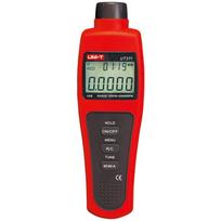 Uni-T UT371 bekontaktis tachometras, 10–99,999 RPM, 0–99,999 skaičius, 50–200 mm, 5-skaitmeninis LCD, MAX, MIN, AVG
