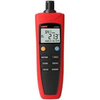 Uni-T UT332+ Temperatūros ir drėgmės matuoklis, -20°C iki 70°C, 0-99.9% RH, ±0.3°C, 999 matavimai, USB, LCD apšvietimas