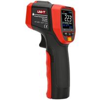Uni-T UT301D+ Infraraudonųjų spindulių termometras, -32°C iki 600°C, 0.7%, 250ms, 12:1, 99 matavimai