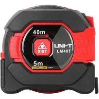 Uni-T Lazerinis atstumo matuoklis LM40T, 40m lazerinis matavimas, 5m juostos matavimas, tikslumas +/- 2mm, 1.2 colio ekranas