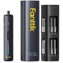 Fanttik S2 Pro Max bevielis elektrinis atsuktuvas, 6 Nm, 250 aps./min, 2000 mAh, 16 antgalių, USB-C įkrovimas