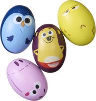 DR - Børste Egg Shaker, 4 Pack (6-24303)