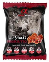 Skanėstas šunims Alpha Spirit Prosciutto Snacks, kiauliena, 0.05 kg
