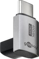 Goobay USB-C Adapter Vertical 90° Short, USB4 | 74444
