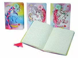 580190 Užrašų knygelės, 4 spalvos, „Pony“