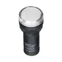 Indikatorius LED ø22mm, 230V AC, baltas, CHINT