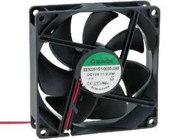 Ventiliatorius 92x92x25mm 12VDC 1.68W 87.04m3/h 34dBA su įv. SUNON RoHS