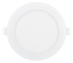Įmontuojamas LED šviestuvas, 230Vac, 12W, 1200lm, CCT (3K/4K/6K), apvalus, baltas, D 145mm
