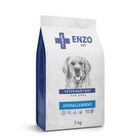 ENZO VET HYPOALLERGENIC Dietinis, visavertis sausas šunų ėdalas, skirtas šunims, turintiems maisto netoleranciją ir alergijas, 3 kg