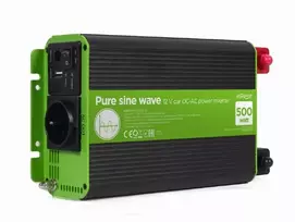 Pure sine wave car DC-AC power inverter 12V/230V 500W/1000W