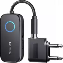 Adapter bluetooth Ugreen ML Odbiornik / nadajnik Bluetooth 5.3 Ugreen CM671, mini jack 3.5mm, 300mAh + adapter samolotowy