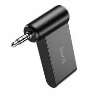„Hoco“ FM siųstuvas, AUX imtuvas, „Bluetooth“, 3,5 mm lizdas, E58, juodos spalvos
