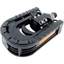 Pedalai Epic, sulankstomi, plastikiniai (juodi)