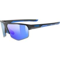 Akiniai Uvex axos set black mat / mirror blue