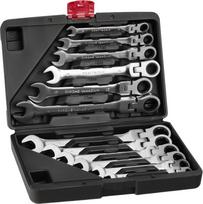 Kombinuotų raktų rinkinys su terkšle 8–19 mm, 12 vnt. KD11304