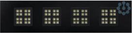 PAVANNO, 1200/300 45 830/840/850 BK WH UGR19 DALI 1010581 | 4024163319041