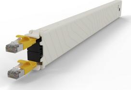 PATCHBOX CONEX8STPYL kabel sieciowy Yellow 0,8 m Cat6a U/FTP (STP) | CONEX8STPYL | 4262427630086