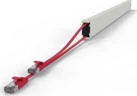 PATCHBOX CONE46STPRD kabel sieciowy Red 2,5 m Cat6a U/FTP (STP) | CONE46STPRD | 4262427630437