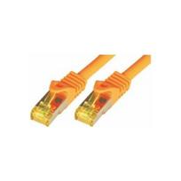 Mcab Mcab 0.5M CAT7 S-FTP LSZH ORA 10PACK/RAW CABLE PIMF RJ45 500MHZ | PAC0033 | 4260517935745