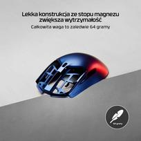Mysz HyperX HyperX Bezprzewodowa mysz dla graczy Pulsefire Haste 2 S Navy | 9B001AA | 197961217414