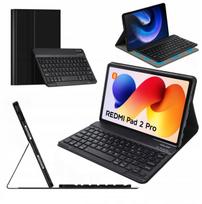 4kom.pl Z klawiaturą Bluetooth do Redmi Pad 2 Pro 2025 - aizsargājošs z podstawką, dostęp do portów i przycisków | 5907378747719 | 5907378747719