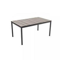Lauko stalas Keter Deco Porto Nova Extendable, juoda sp./pilka sp., 160 - 240 cm x 94 cm x 75 cm