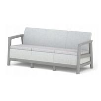 Lauko sofa Keter Scandi 29214642ECN, plieno sp./šviesiai pilka sp., 73 cm x 182 cm x 77.5 cm