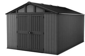 Sodo namelis Keter Stronghold, 350 cm x 305 cm x 251 cm, pilka sp.