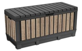 Sodo daiktadėžė Keter Deco Kentwood, 350 l, 128 cm x 53.6 cm x 59 cm