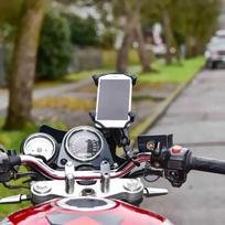 RAM Mounts X-Grip Large Phone Mount with Handlebar U-Bolt Base